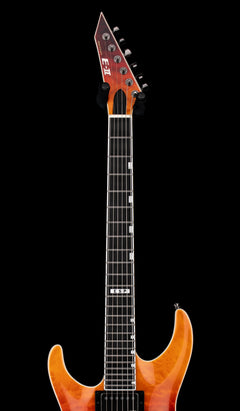 ESP E-II Horizon NT-II LH - Tiger Eye Amber Fade #ES4912243 (Factory Demonstration Model)