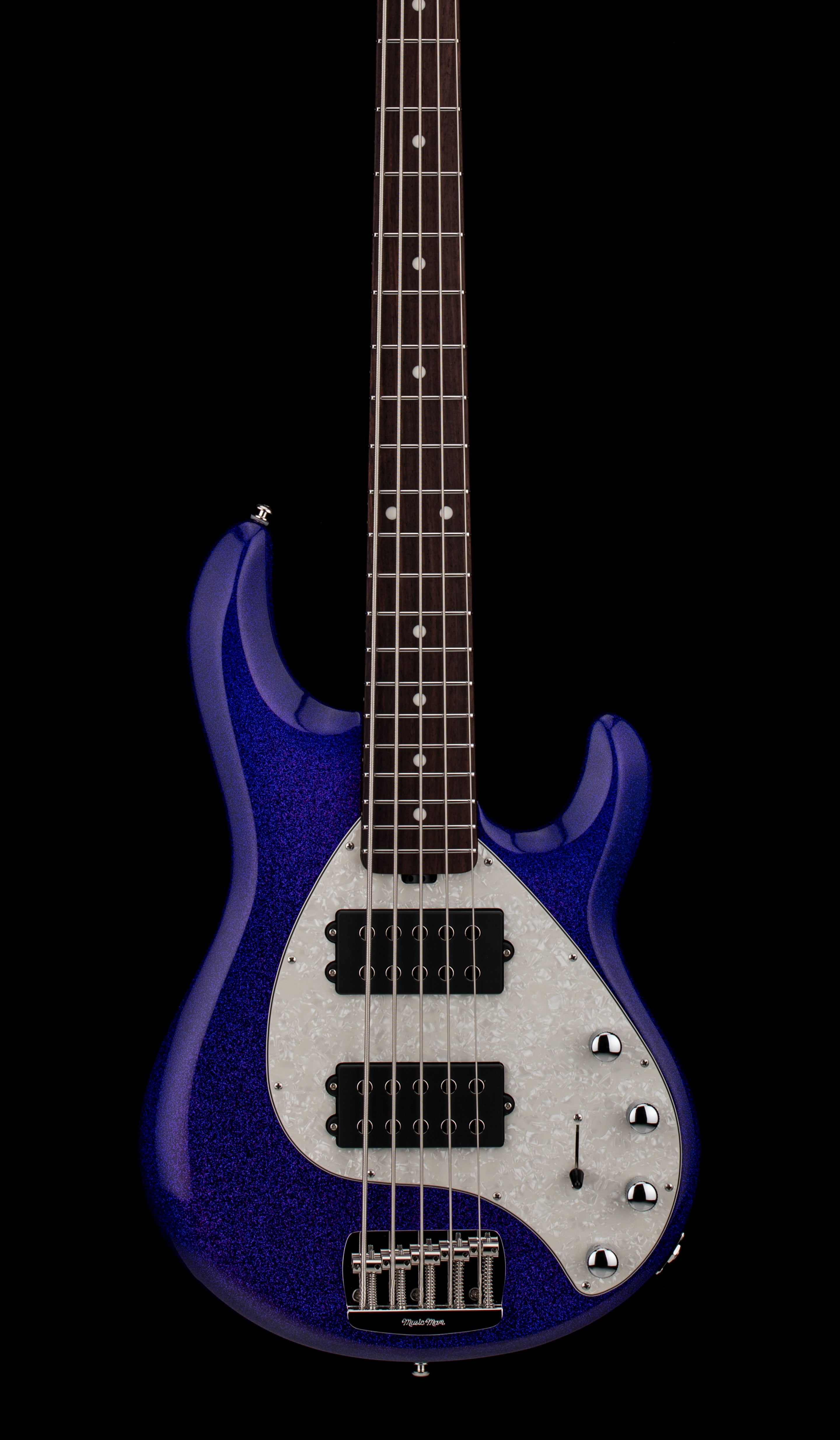 Ernie Ball Music Man StingRay Special 5 HH - Violet Sparkle Burst