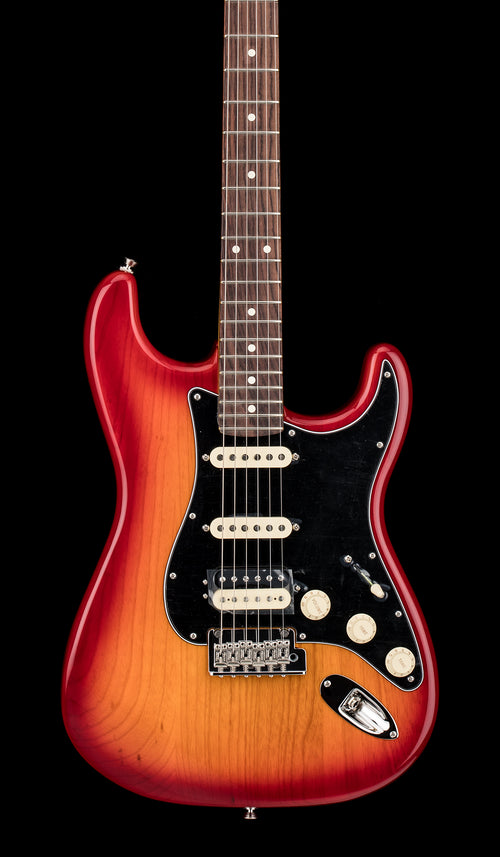 Fender American Professional Stratocaster HSS - Aged Cherry Burst #47670