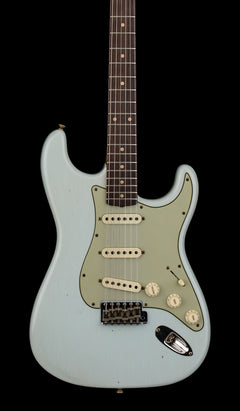 Fender Custom Shop 1959 Stratocaster Journeyman Relic - Super Faded Aged Sonic Blue #91144