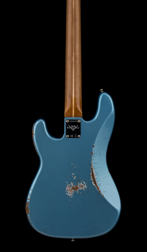 Fender Custom Shop Empire 58 Precision Bass Heavy Relic - Faded Aged Lake Placid Blue #91170