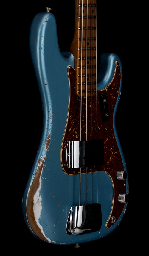 Fender Custom Shop Empire 58 Precision Bass Heavy Relic - Faded Aged Lake Placid Blue #91170