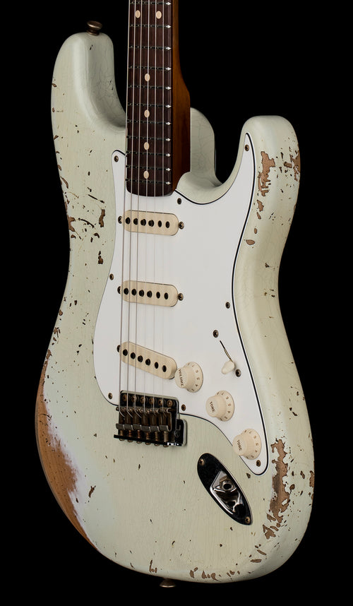 Fender Custom Shop Empire 59 Transition Stratocaster Heavy Relic - Faded Aged Tomatillo Green #19663