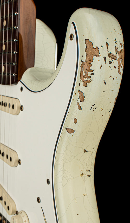 Fender Custom Shop Empire 59 Transition Stratocaster Heavy Relic - Faded Aged Tomatillo Green #19663