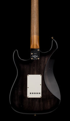 Fender Custom Shop Empire '59 Transition Stratocaster Journeyman Relic - Aged Ebony Transparent #20353