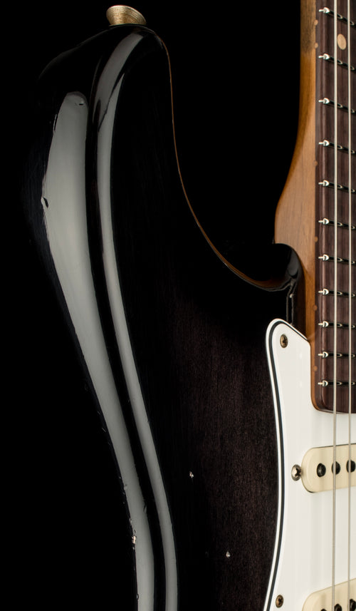 Fender Custom Shop Empire '59 Transition Stratocaster Journeyman Relic - Aged Ebony Transparent #20353