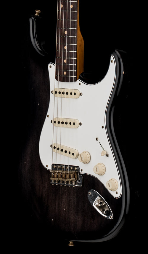 Fender Custom Shop Empire '59 Transition Stratocaster Journeyman Relic - Aged Ebony Transparent #20353