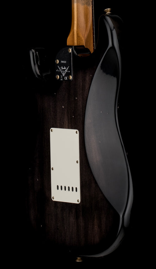 Fender Custom Shop Empire '59 Transition Stratocaster Journeyman Relic - Aged Ebony Transparent #20353