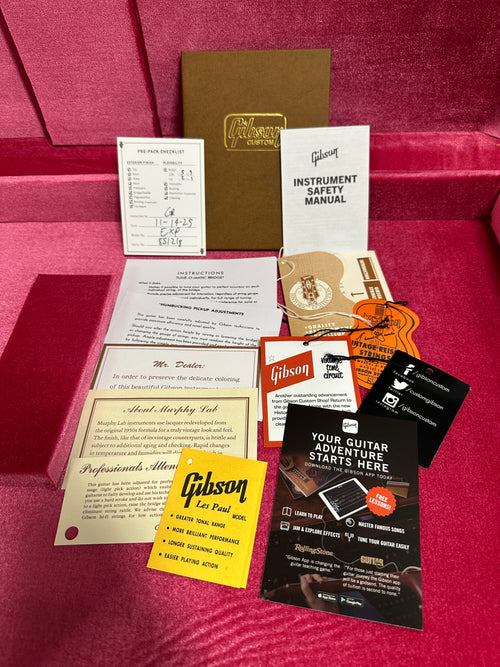 Gibson Custom 1958 Mahogany Explorer VOS - Antique Natural #51218