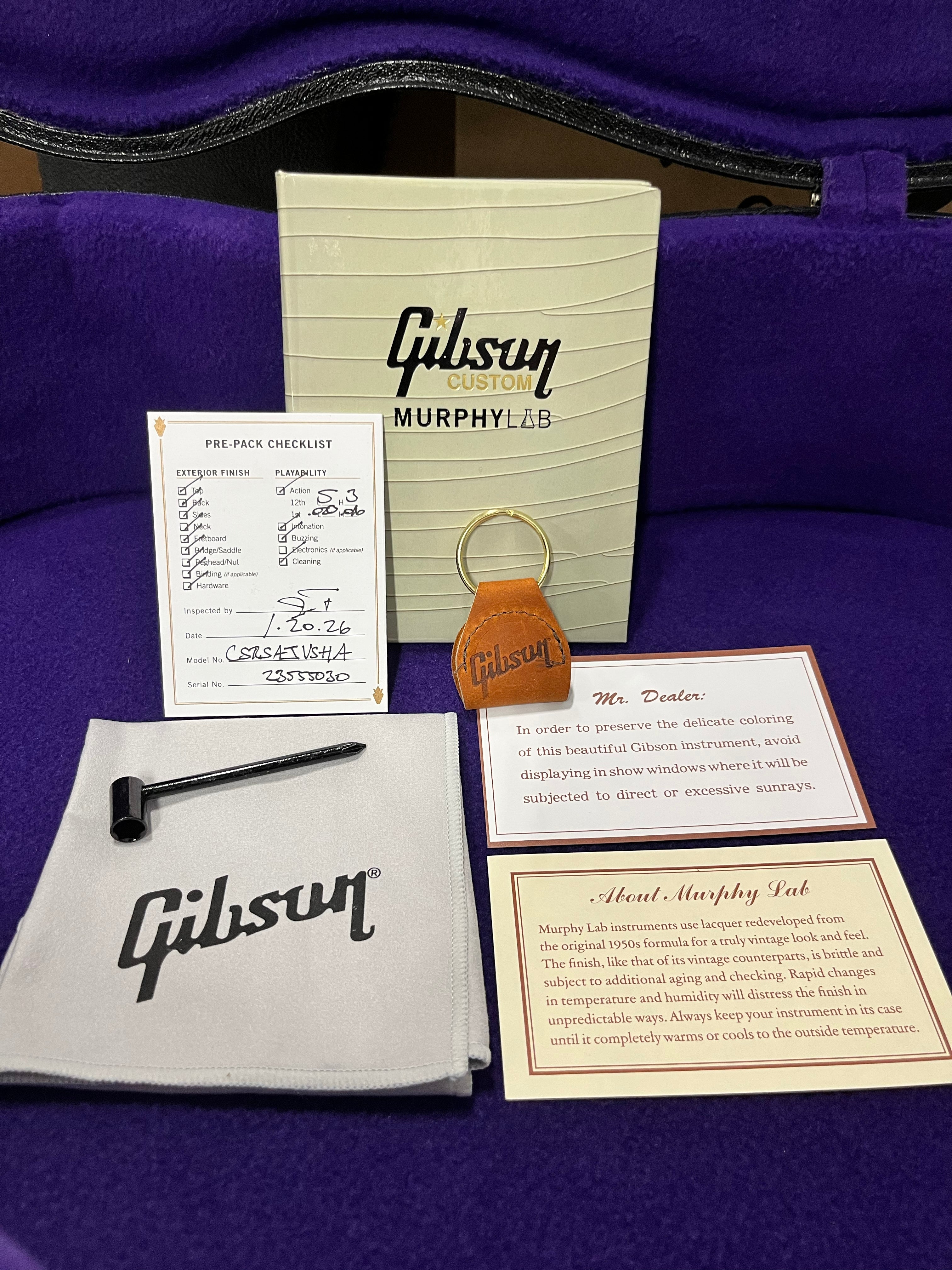 Gibson Custom Shop 1936 Advanced Jumbo Murphy Lab Heavy Aged