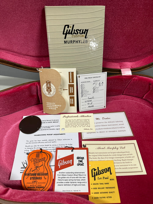 Gibson Custom Shop 1957 Les Paul Goldtop Darkback Murphy Lab Light Aged #52055