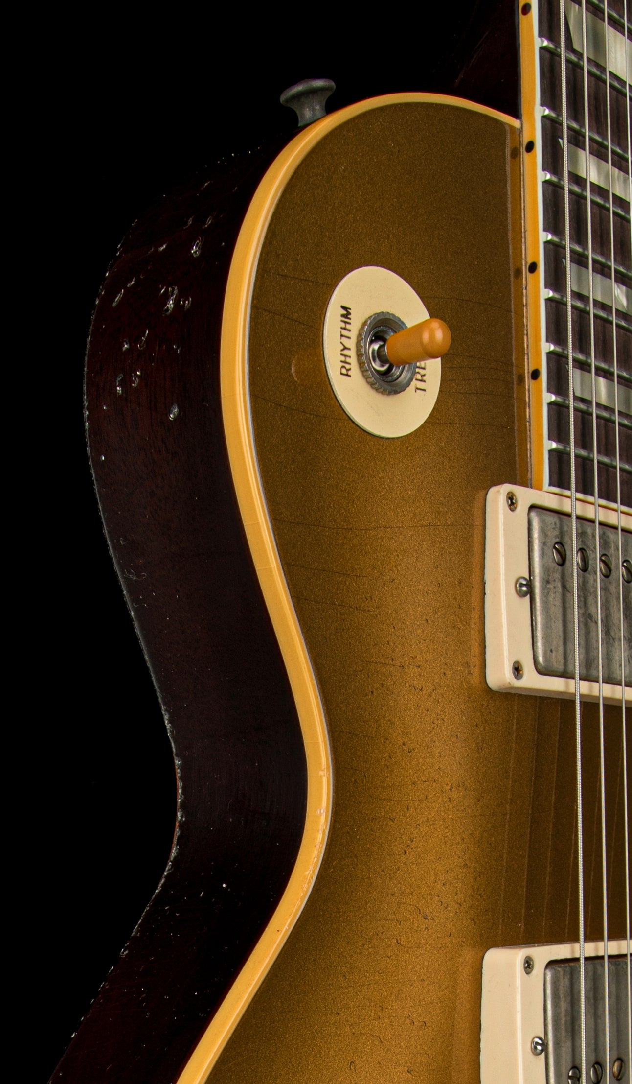 Gibson Custom Shop '57 Les Paul Goldtop Darkback Murphy Lab Light