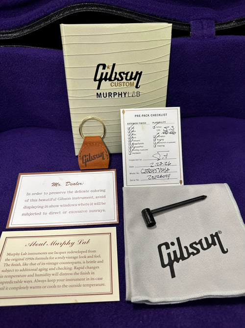 Gibson Custom Shop 1942 Banner Murphy Lab J-45 Heavy Aged - Vintage Sunburst #26024