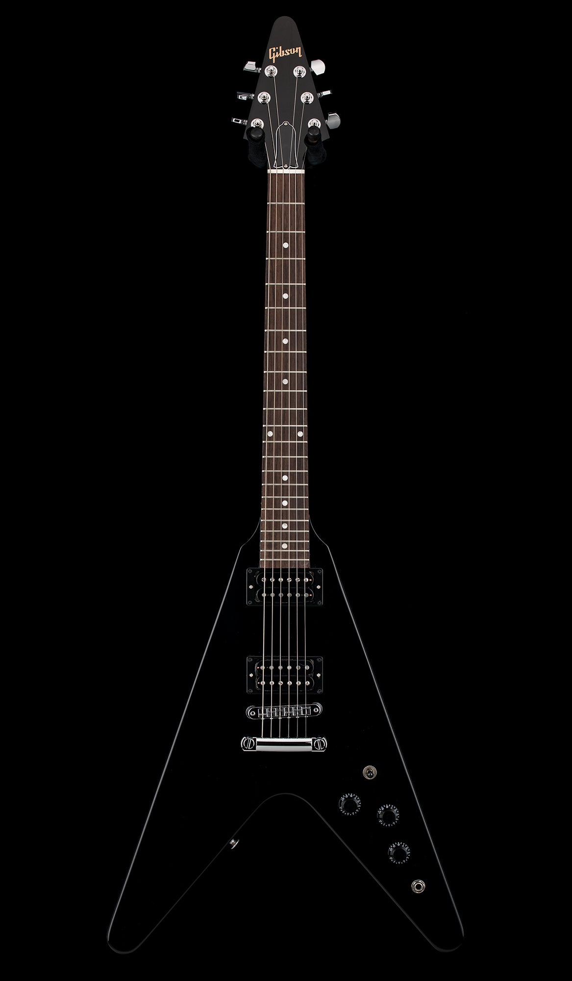 Gibson 80s Flying V - Ebony – Empire Music