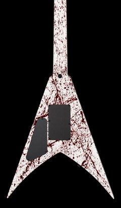 Jackson Custom Shop Korina KV 2H FR - Blood Splatter #11615 (Empire Music Spec)