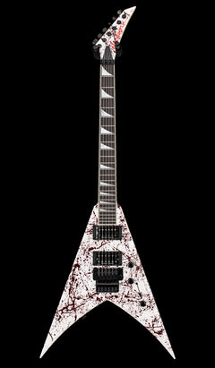 Jackson Custom Shop Korina KV 2H FR - Blood Splatter #11615 (Empire Music Spec)