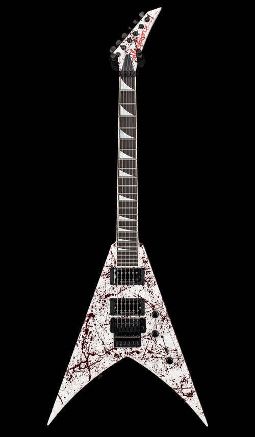 Jackson Custom Shop Korina KV 2H FR - Blood Splatter #11615 (Empire Music Spec)