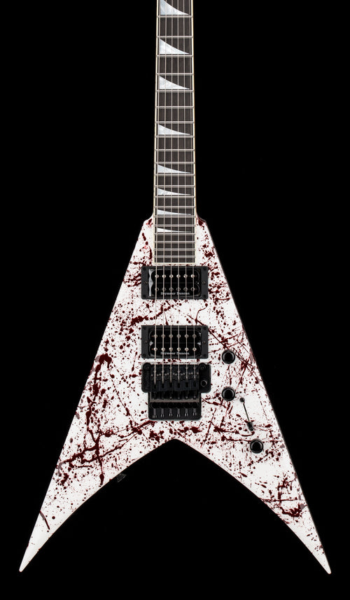 Jackson Custom Shop Korina KV 2H FR - Blood Splatter #11615 (Empire Music Spec)