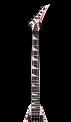 Jackson Custom Shop Korina KV 2H FR - Blood Splatter #11615 (Empire Music Spec)