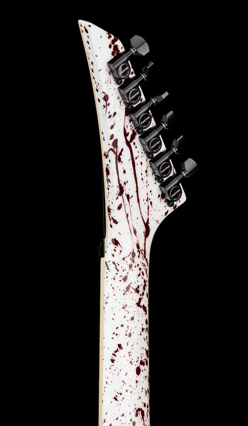 Jackson Custom Shop Korina KV 2H FR - Blood Splatter #11615 (Empire Music Spec)