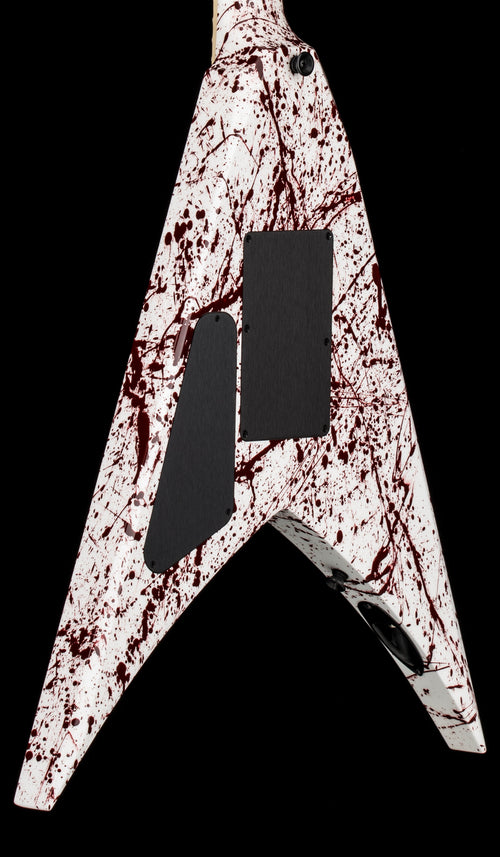 Jackson Custom Shop Korina KV 2H FR - Blood Splatter #11615 (Empire Music Spec)