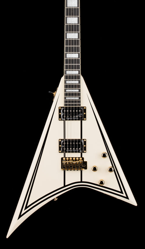 Jackson Legend Series Limited Edition Signature Randy Rhoads CD1 - Vintage White With Black Pinstripes #10505