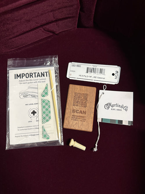 Used Martin Custom Shop Wildwood D-28 Adirondack Spruce (2024) #50190 with Original Hard Case