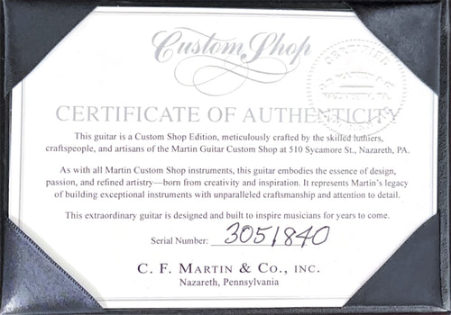 Martin Custom Shop OM-28 Style Guatemalan Rosewood #51840 (Empire Music Spec)