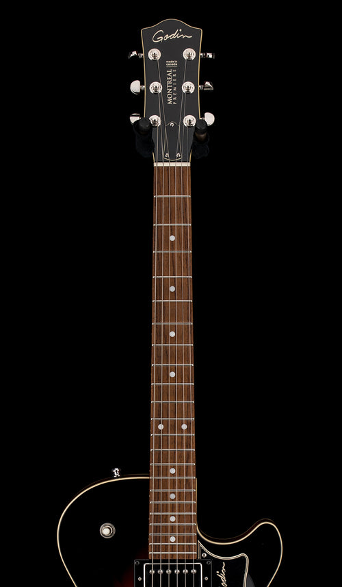 Used Godin Montreal Premiere HG (2018) - Sunburst #45107 with Hard Case and Original Gig Bag