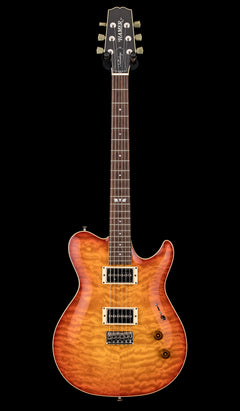 Used Hamer Talladega (2007) - Amber Burst #55564 with Original Hard Case