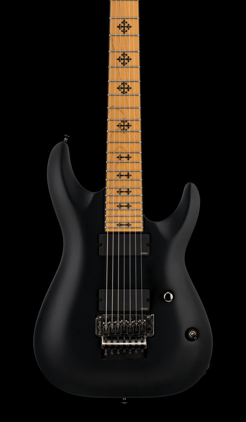 Used Schecter Jeff Loomis FR (2013) - Satin Black #70184 with Hard Case
