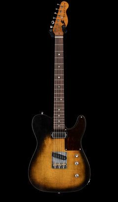 Black Volt Kalamazoo T-Style - Two Tone Kalamazoo Burst #066