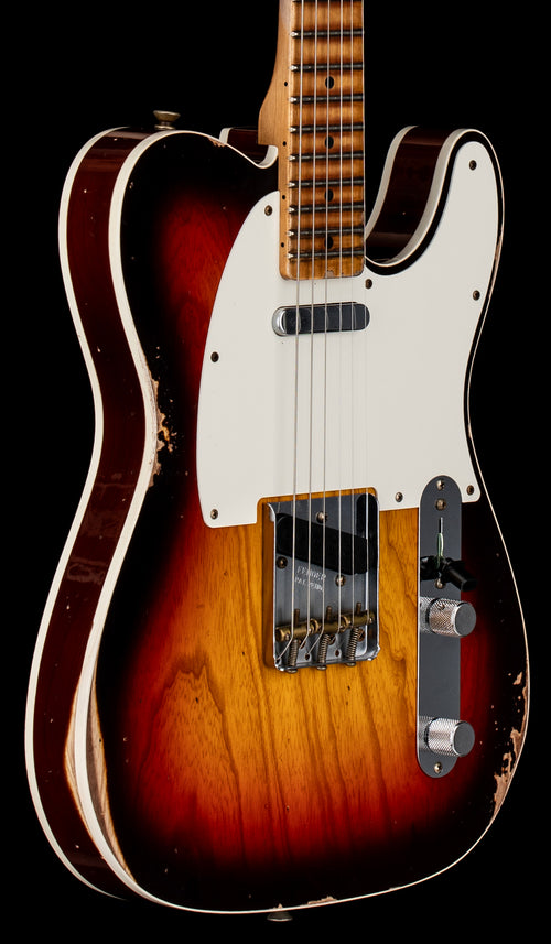 Fender Custom Shop 1959 Telecaster Custom Relic - Wide Fade Chocolate 3-Tone Sunburst #82897