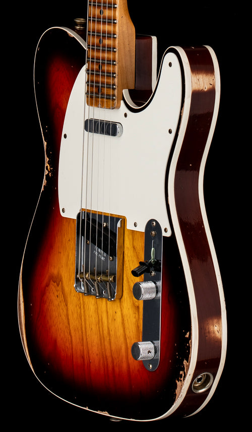 Fender Custom Shop 1959 Telecaster Custom Relic - Wide Fade Chocolate 3-Tone Sunburst #82897