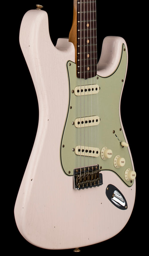 Fender Custom Shop 1959 Stratocaster Journeyman Relic - Super Faded Aged Shell Pink #76658