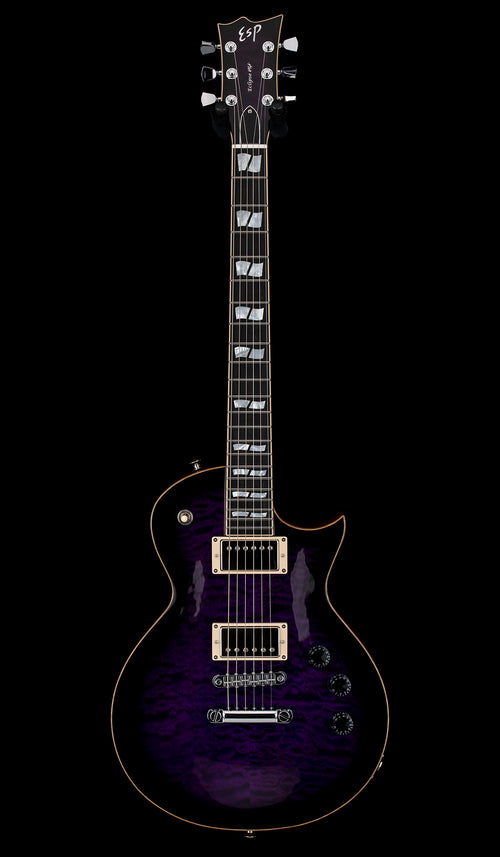ESP Eclipse USA - Dark Purple Sunburst #25256