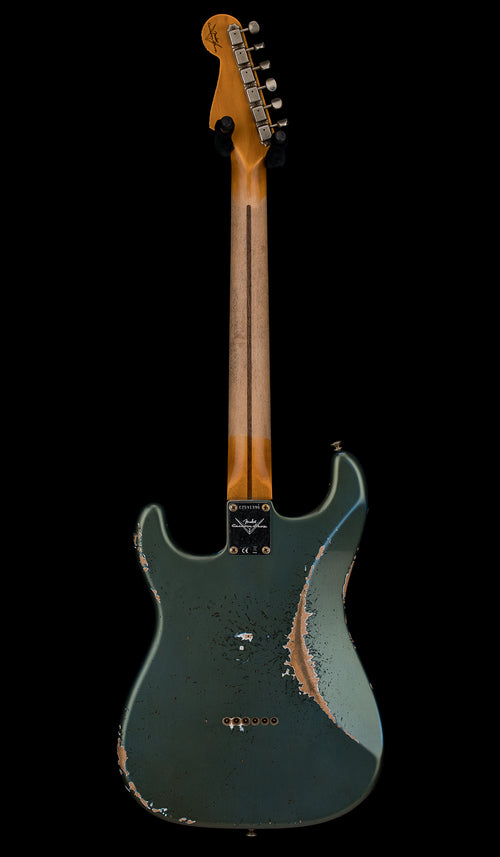 Fender Custom Shop 1956 Stratocaster HT Heavy Relic - Super Aged Lake Placid Blue #91396