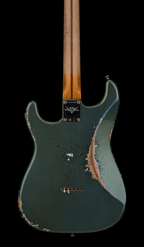 Fender Custom Shop 1956 Stratocaster HT Heavy Relic - Super Aged Lake Placid Blue #91396