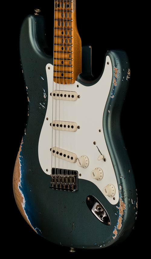 Fender Custom Shop 1956 Stratocaster HT Heavy Relic - Super Aged Lake Placid Blue #91396