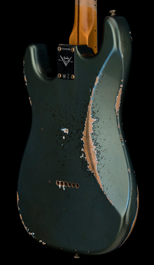 Fender Custom Shop 1956 Stratocaster HT Heavy Relic - Super Aged Lake Placid Blue #91396