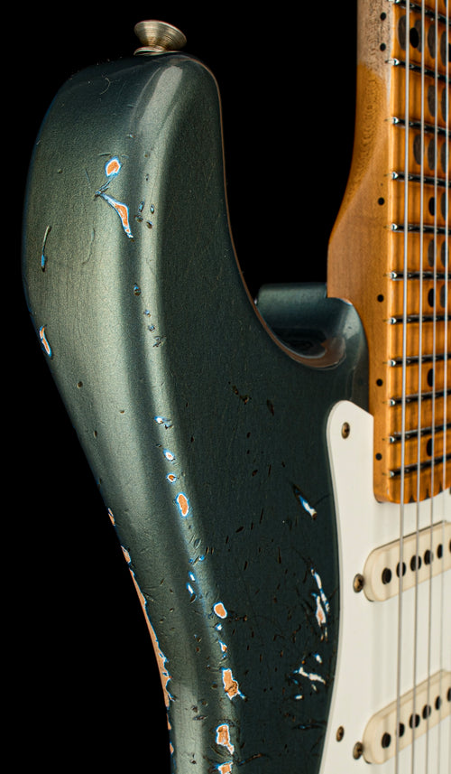 Fender Custom Shop 1956 Stratocaster HT Heavy Relic - Super Aged Lake Placid Blue #91396