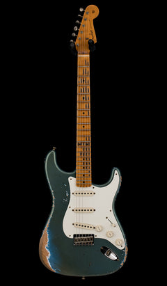 Fender Custom Shop 1956 Stratocaster HT Heavy Relic - Super Aged Lake Placid Blue #91396