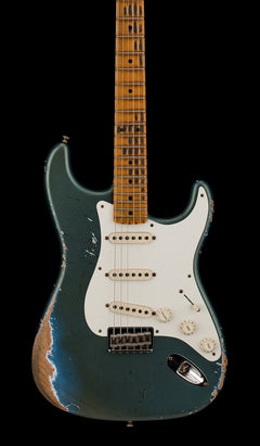 Fender Custom Shop 1956 Stratocaster HT Heavy Relic - Super Aged Lake Placid Blue #91396