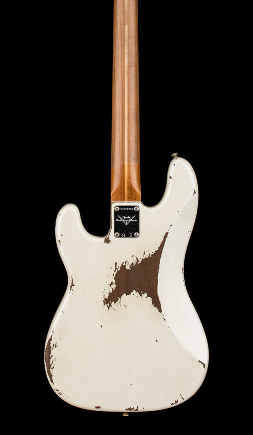 Fender Custom Shop Empire '58 Precision Bass Heavy Relic - Faded Aged Frost White #92066