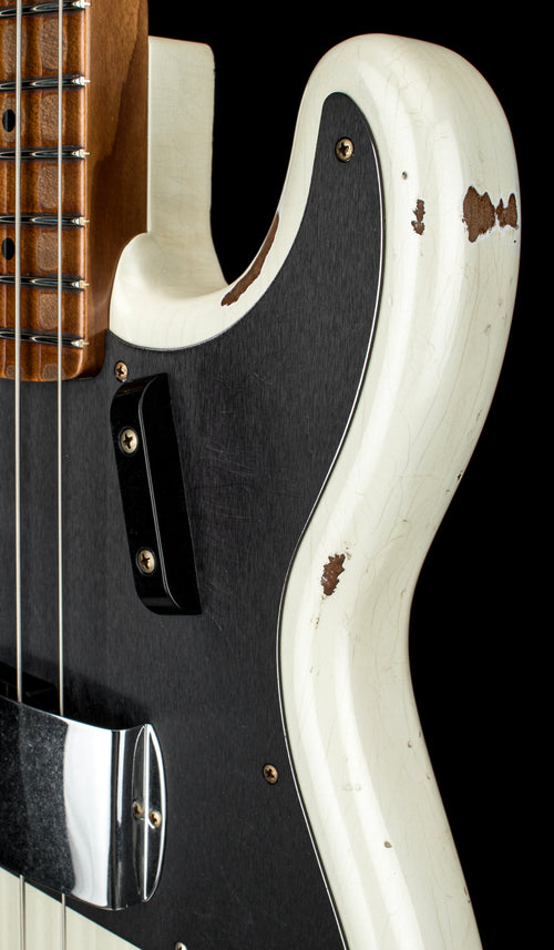 Fender Custom Shop Empire '58 Precision Bass Heavy Relic - Faded Aged Frost White #92066