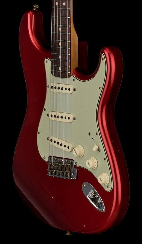 Fender Custom Shop LTD 1963 Stratocaster Journeyman Relic - Aged Candy Apple Red #89414