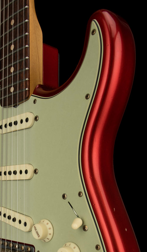 Fender Custom Shop LTD 1963 Stratocaster Journeyman Relic - Aged Candy Apple Red #89414