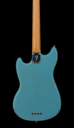 Fender JMJ Road Worn Mustang Bass - Faded Daphne Blue #19499