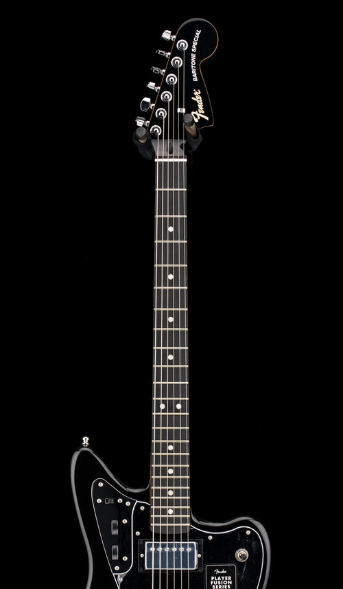 Fender Limited Edition Player Fusion Jaguar Baritone Special - Black #76000