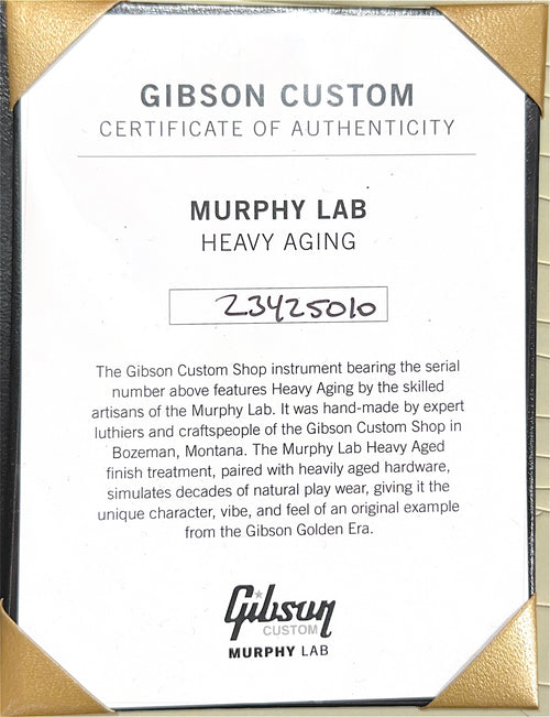 Gibson Custom Shop 1963 Country Western Murphy Lab Heavy Aged - Smoked Natural #25010